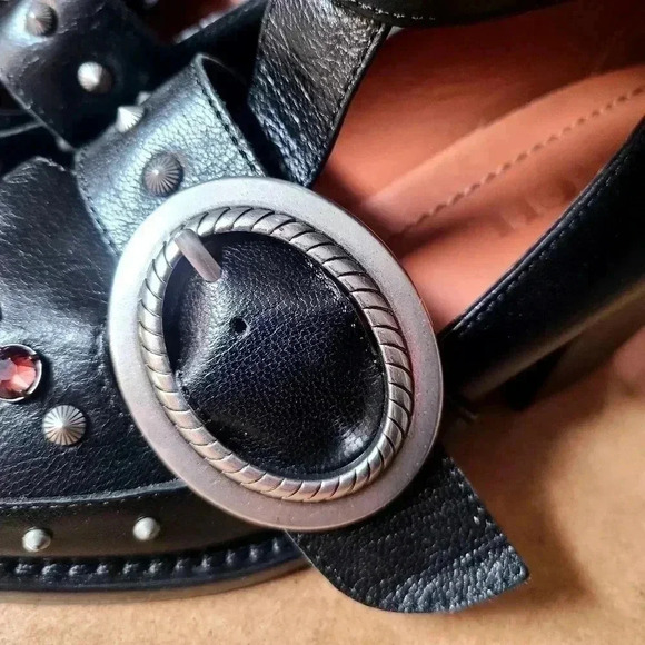 Coach Restored Cut Out Western Creeper Bootie size 5.5B color blk - Picture 11 of 16